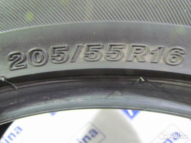 Шины бу 205-55-16 Bridgestone 16-205-55 92S