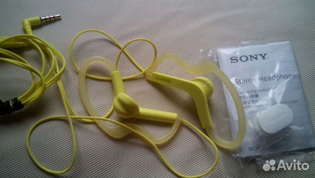 Sony MDR-AS210AP-спорт.наушники-вкладыши.новые Sony MDR-AS210AP-спорт.наушники-вкладыши.новые