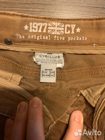 Вельветовые брюки Cyrillus 110 см Вельветовые брюки Cyrillus 110 см