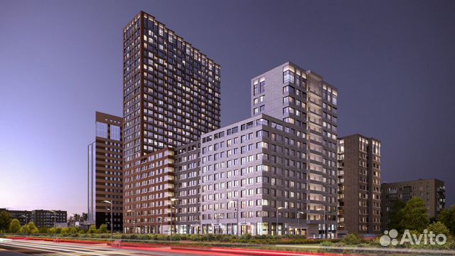 1-к квартира, 41.7 м², 16/29 эт. 1-к квартира, 41.7 м², 16/29 эт.