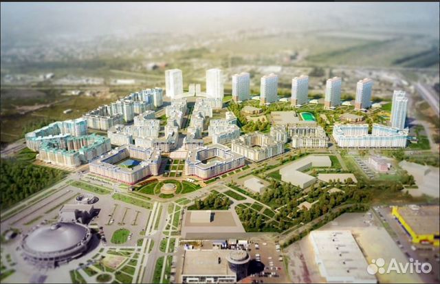 2-к квартира, 58.9 м², 6/9 эт.