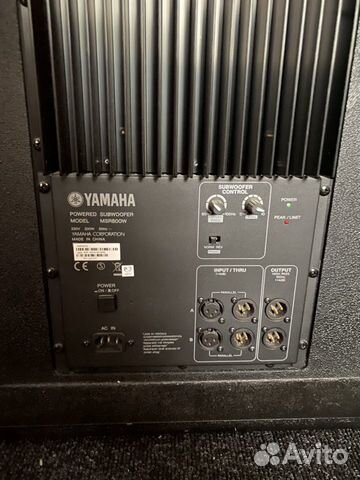 Прода Сабвуфер Яммаха MSR 800
