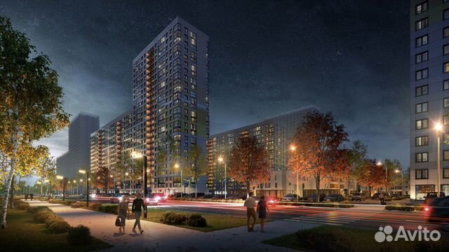 1-к квартира, 37.4 м², 7/25 эт.