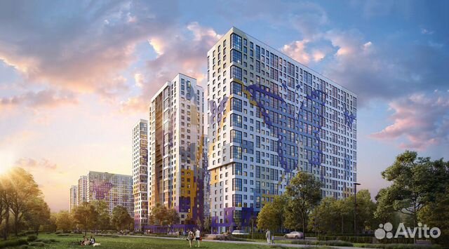 1-к квартира, 42.3 м², 7/25 эт. 1-к квартира, 42.3 м², 7/25 эт.