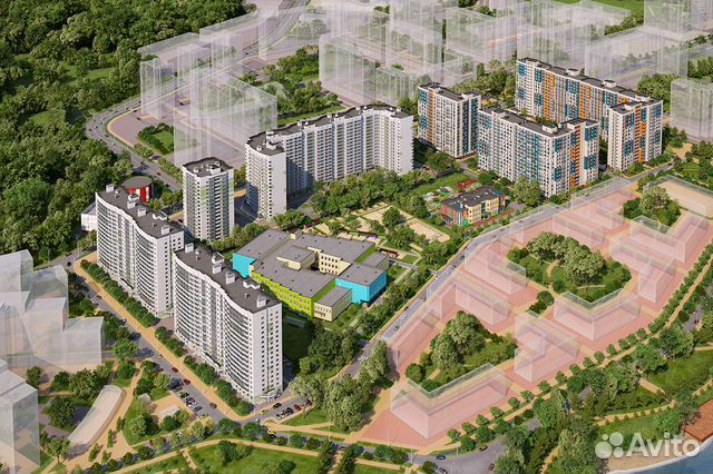 1-к квартира, 35.7 м², 9/17 эт.
