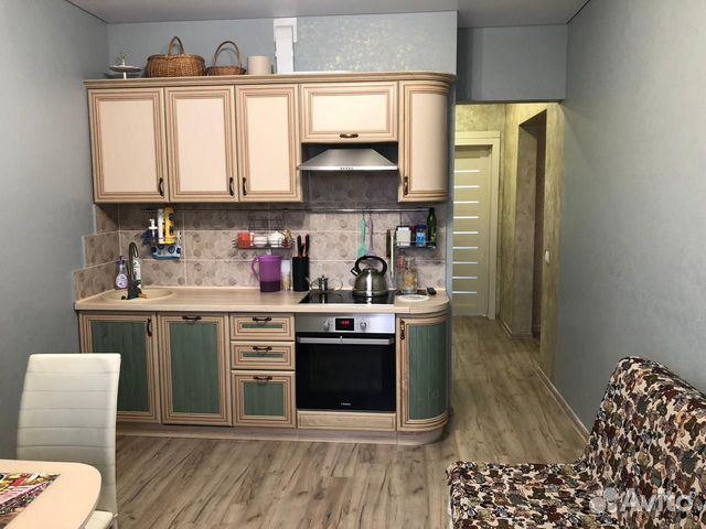 1-к квартира, 44 м², 1/19 эт. 1-к квартира, 44 м², 1/19 эт.