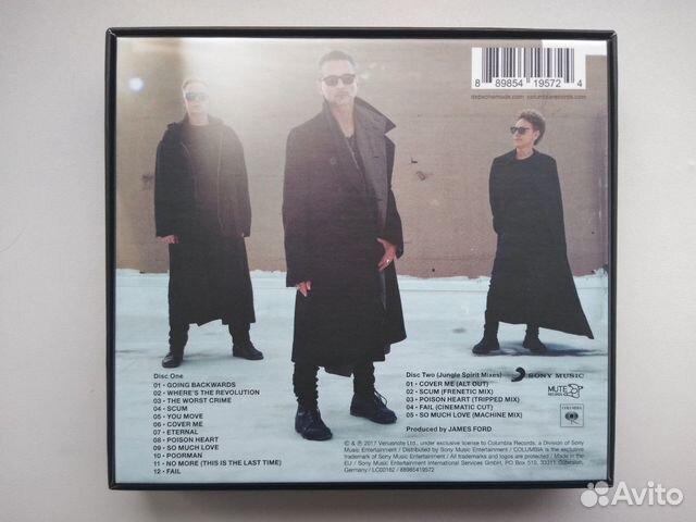 Depeche Mode - Spirit Box + Pin (2 CD Deluxe Editi