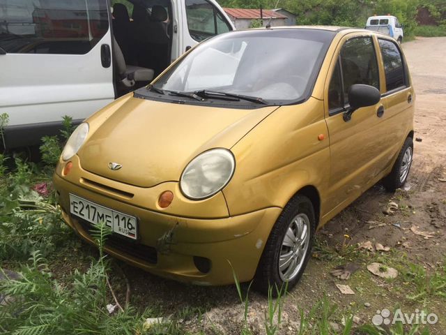 Daewoo Matiz 2005 разбор