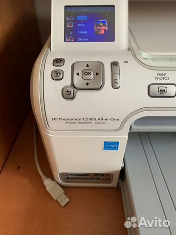 Мфу принтер hp PhotoSmart C5383 All-in-One