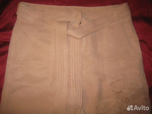 Шикарные капри-стрейч Marks Spencer Англия хлопок Шикарные капри-стрейч Marks Spencer Англия хлопок