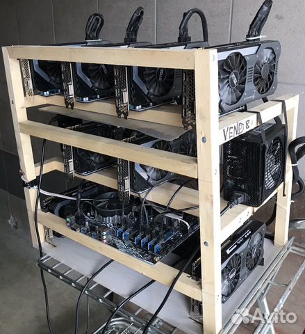 Майнинг ферма на 8 видеокарт GTX 1080 Ti 11GB (pal Майнинг ферма на 8 видеокарт GTX 1080 Ti 11GB (pal