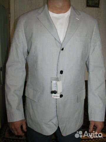 Пиджак летний Uniqlo Япония р.XL (50+ /175-183) Пиджак летний Uniqlo Япония р.XL (50+ /175-183)