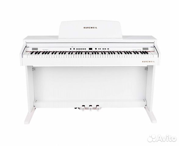 Цифровое пианино Kurzweil KA130 WH белое, с банкет