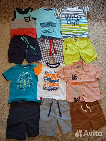 Летняя одежда на мальчика р.98