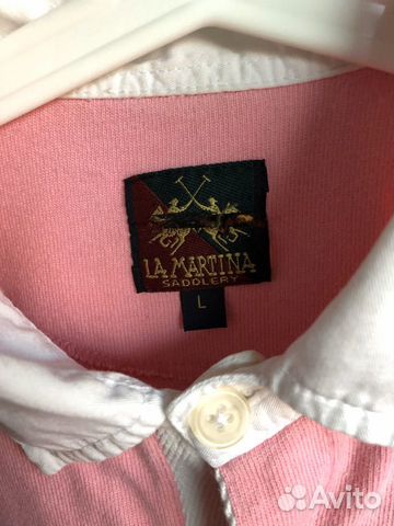 Поло с длинным рукавом- рекбийка- La Martina Поло с длинным рукавом- рекбийка- La Martina