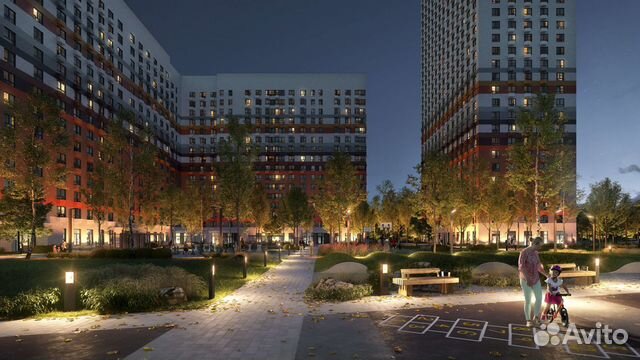 1-к квартира, 38 м², 30/33 эт.