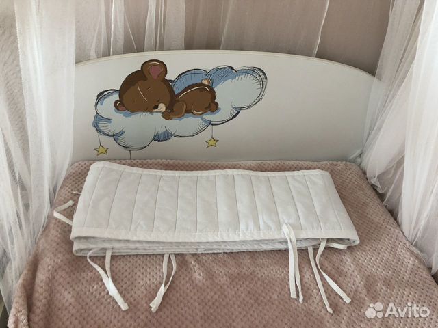 Продаю бортик в детскую кроватку