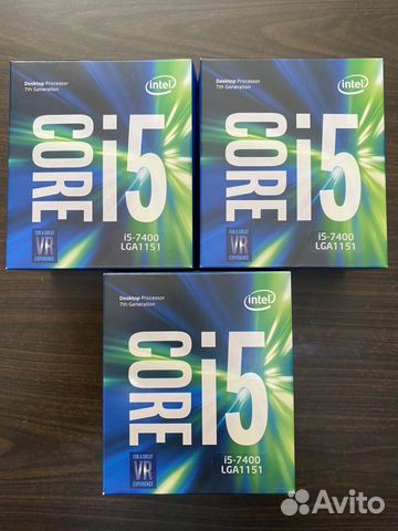 Intel core i5-7400 (3 Ghz) Box Intel core i5-7400 (3 Ghz) Box