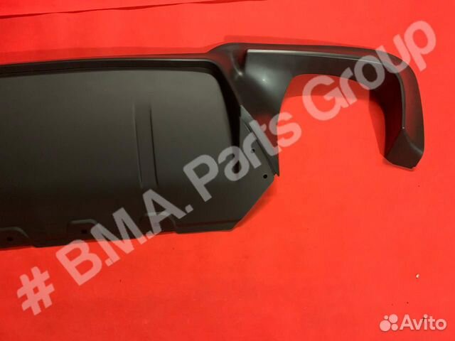 Диффузор заднего бампера M5 look Бмв F10
