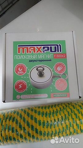 Поисковый магнит F300х2