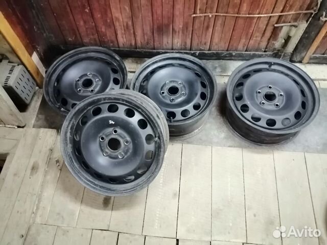 Штампованые диски vag r16