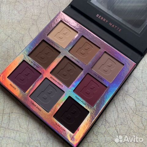 Палетка теней EYN berry matte