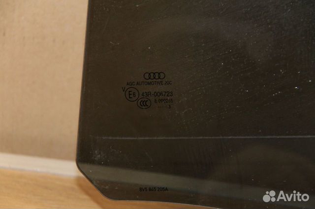 Стекло двери задней левой Audi A3 (8V) Стекло двери задней левой Audi A3 (8V)