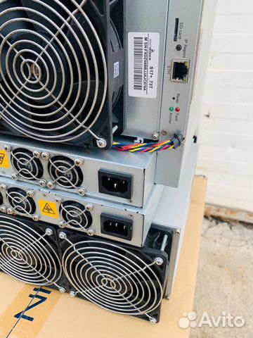 Майнеры Antminer S17+ 73th в наличии