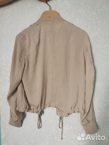 Куртка H&M 36 размер бежевая Куртка H&M 36 размер бежевая