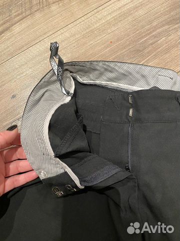 Чёрные классические брюки Topshop 42-44 Чёрные классические брюки Topshop 42-44