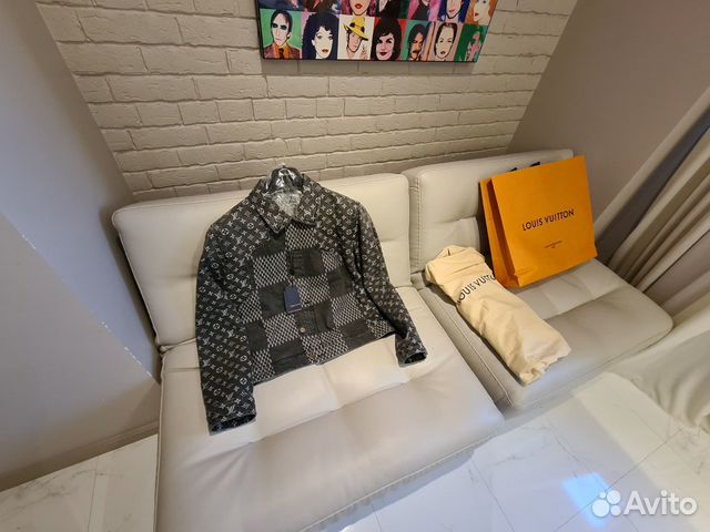 Джинсовая куртка Louis Vuitton x Nigo
