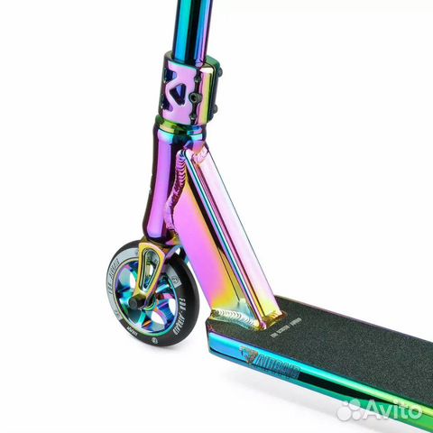 Трюковой самокат FOX PRO V-tech NEO chrome