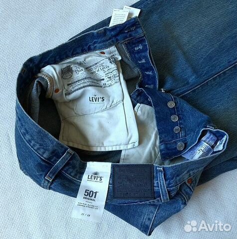 Женские джинсы лимитка 501 Levis 31-28 Женские джинсы лимитка 501 Levis 31-28