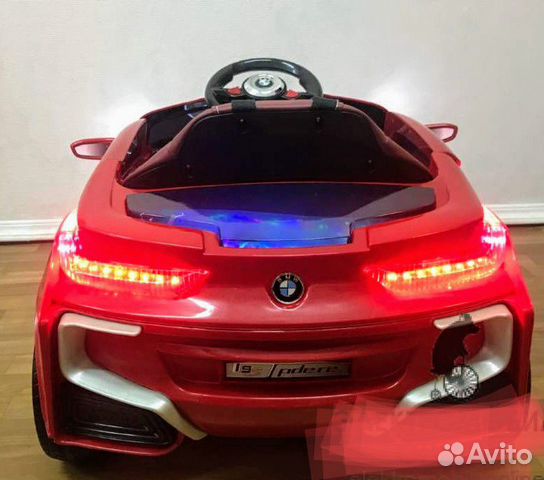 Детский электромобиль O002OO (бмв - BMW- красный) Детский электромобиль O002OO (бмв - BMW- красный)