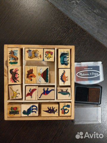 Набор штампов Melissa and Doug
