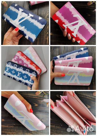 Женские яркие кошельки Lоuis Vuiттоn Женские яркие кошельки Lоuis Vuiттоn