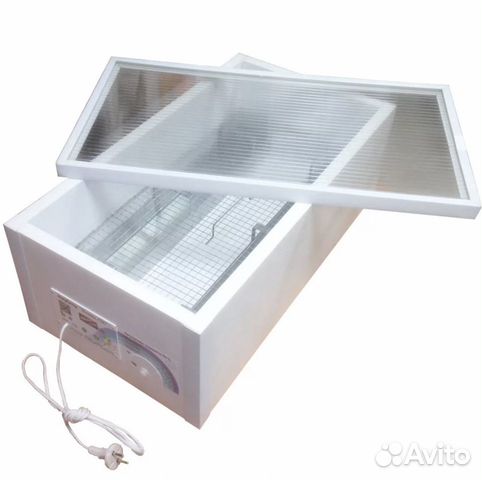 Инкубатор «Норма пк» Сезам 90 яиц (белый)