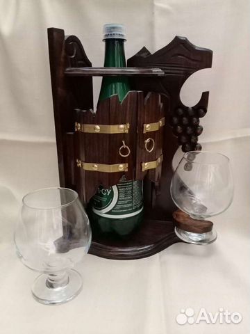 Подставка деревянная под напитки