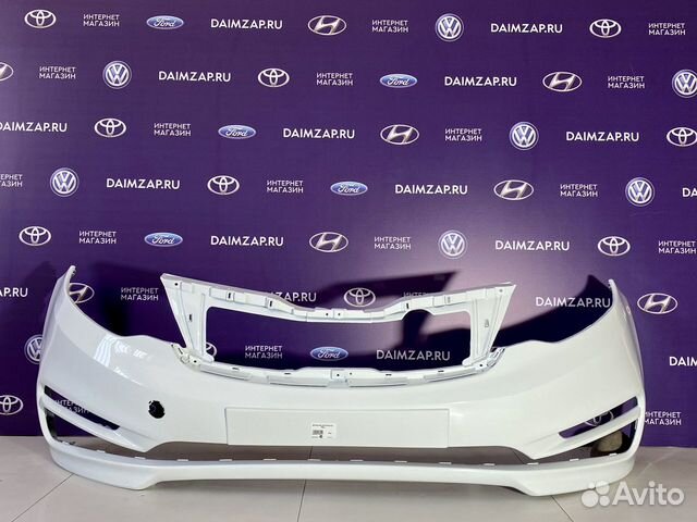Бампер Передний KIA RIO 3 (15-17) Белый