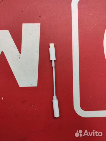 Lightning на 3.5 переходник наушники