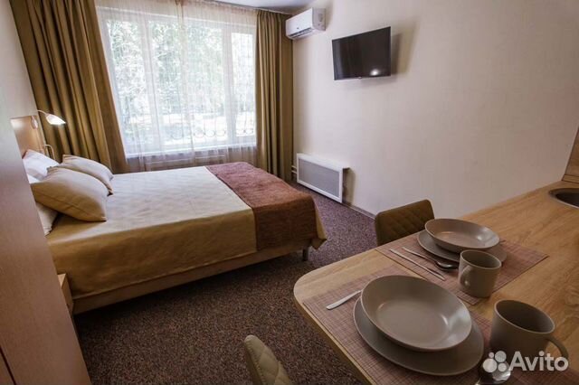 

Квартира-студия, 26 м², 1 кровать