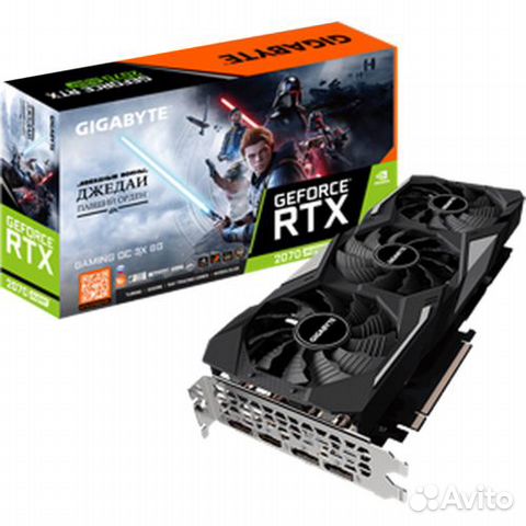 Видеокарта Gigabyte GeForce RTX 2070 super gaming