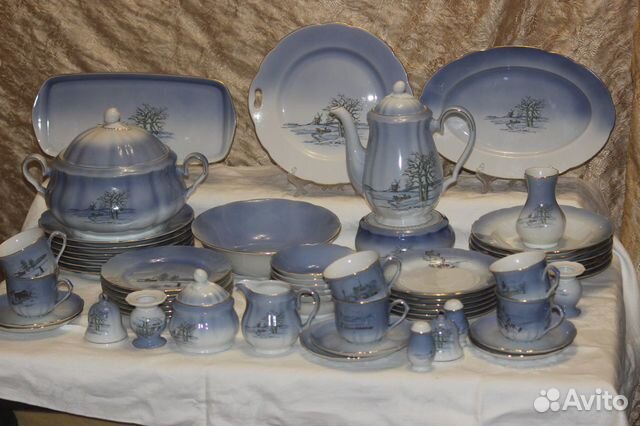 Сервиз,Зимняя сказка
