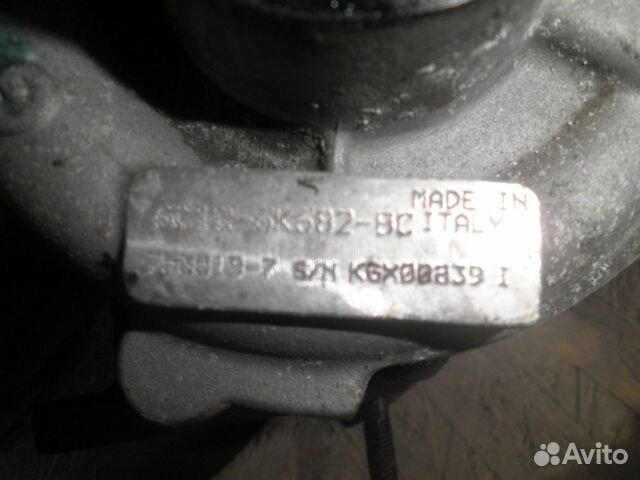 Форд транзит 2.2 tdci 2007-08 131л/с - турбина