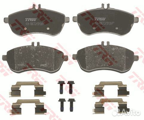 Колодки тормозные передние Mercedes-Benz