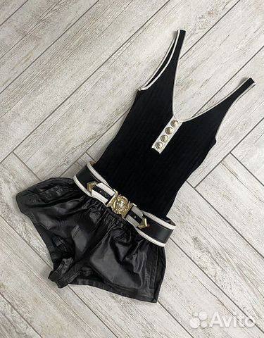 Кожаные шорты Maje, эксклюзивная модель