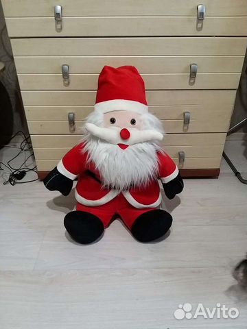 Дед мороз мягкая игрушка