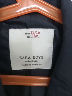 Пиджак практически новый Zara 11-12 лет