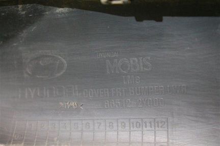 Юбка бампера передняя Hyundai Ix35 2010-2015