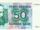 Банкноты Гонконга и Норвегии